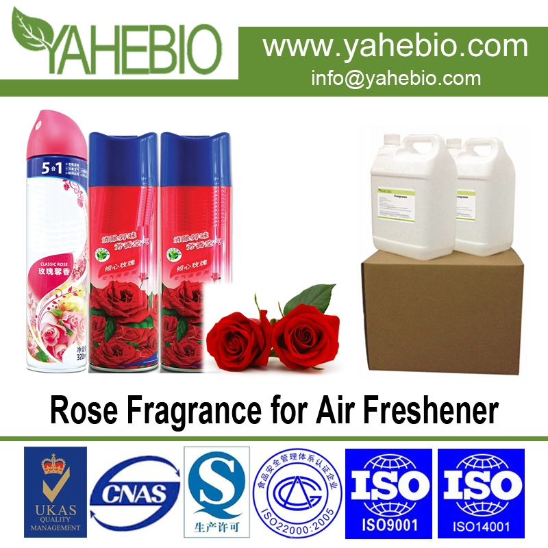 Fragranza rosa per deodorante per aria