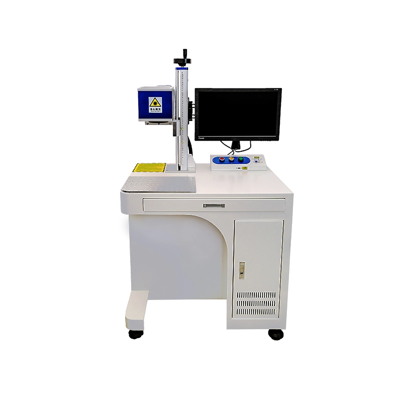 Macchina per marcatura laser CO2 RF desktop da 20 W 30 W 50 W per pelle acrilica