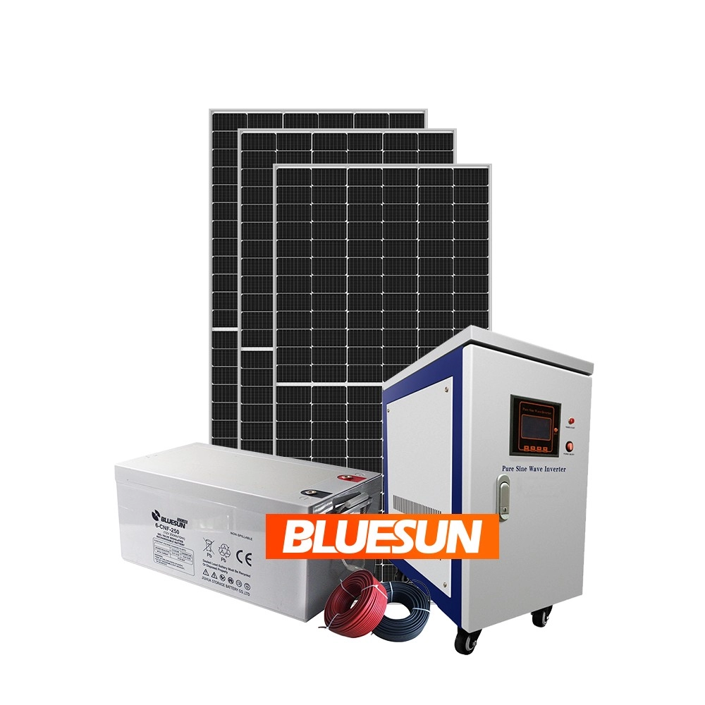 Bluesun 20kw Off Grid Solar Power System per soluzioni industriali