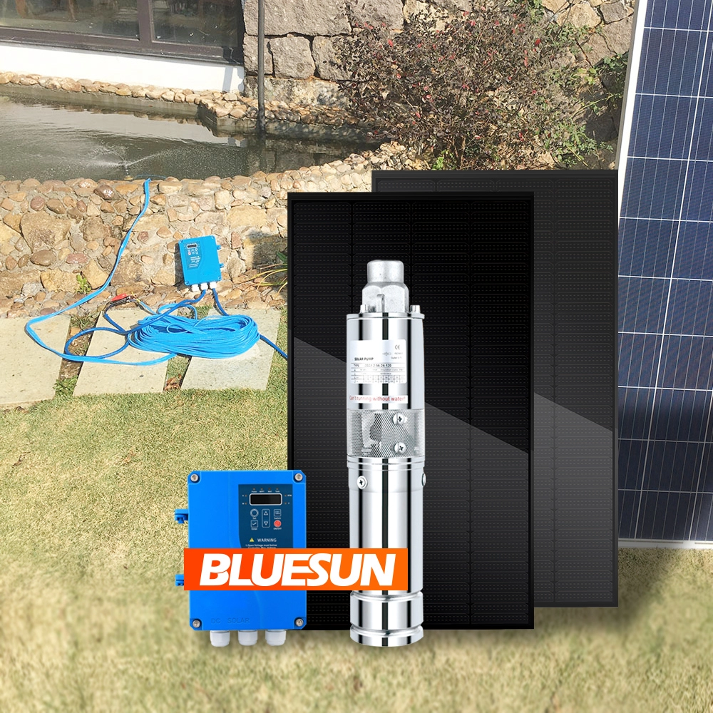 Bluesun 80m Head Water Water Pump DC 48V Sistema per pompa solare 600W Pompa solare per Bene profondo