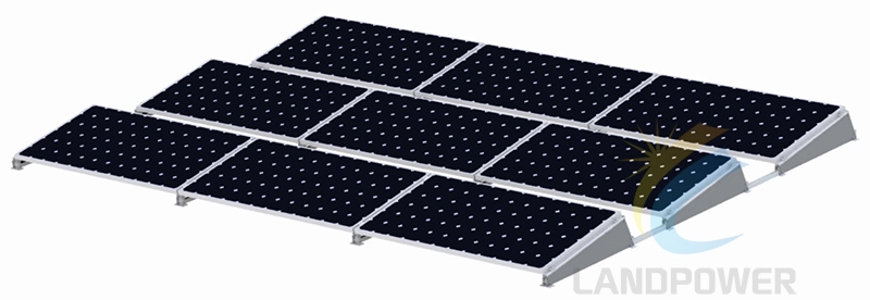 Sistemi di montaggio solare per tetti piani-Paesaggio