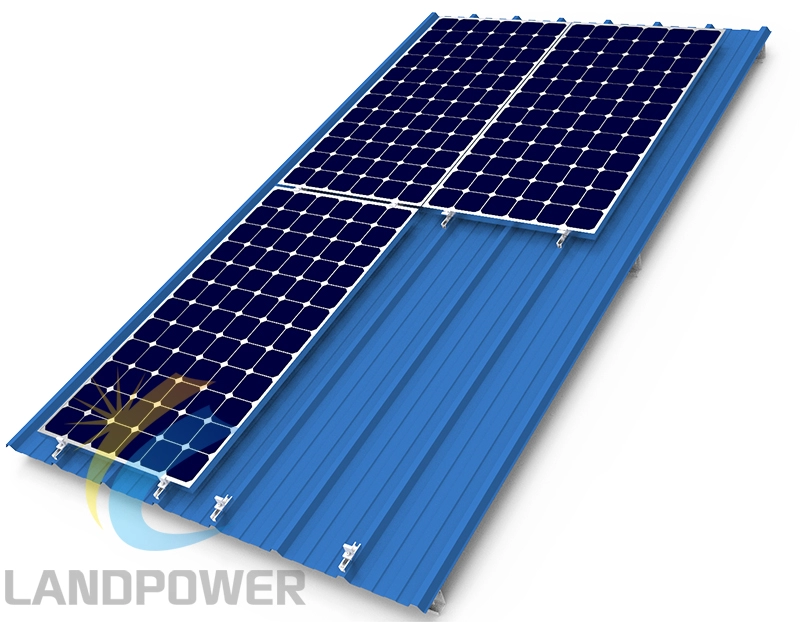 Sistemi di montaggio solare multirotaia a tetto trapezoidale
