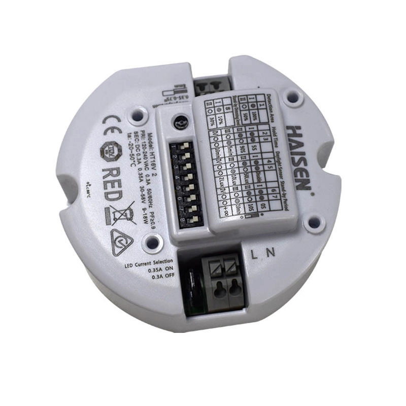 Sensore di movimento Dimmer Switch 5.8G Sensore di frequenza Uscita LED Potenza 9-18W