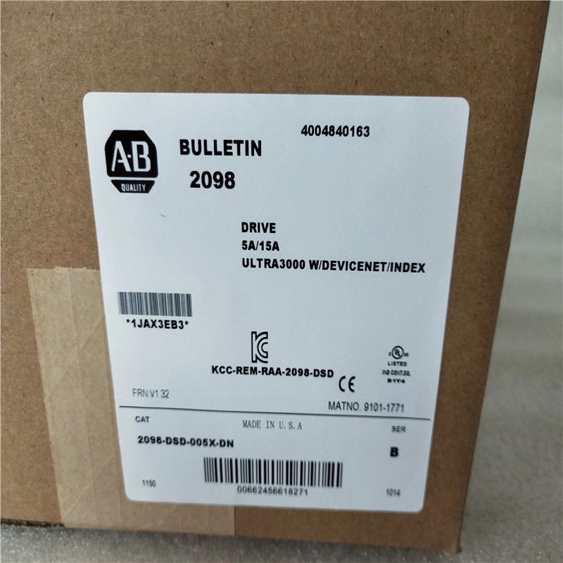 Allen Bradley 2098-DSD-005X-DN Ultra 3000 0,5 kW con unità DeviceNet