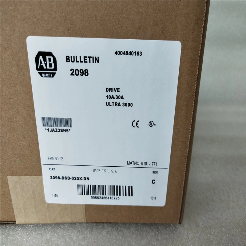 Servoazionamento Allen Bradley 2098-DSD-020X-DN Ultra 3000