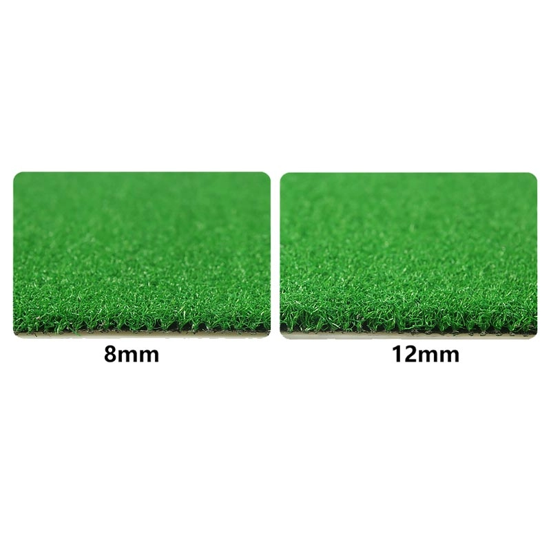Campo da golf in erba sintetica verde erba corta