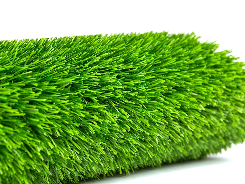 Campione gratuito di pavimentazione sportiva in erba sintetica sintetica per parco giochi all'aperto