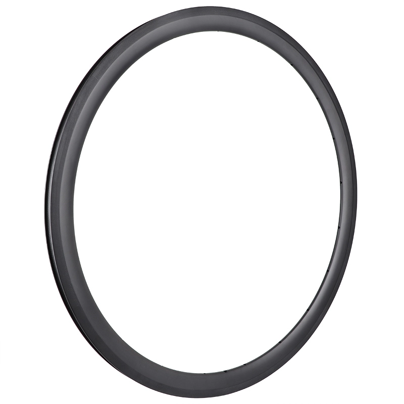 Cerchi in carbonio 700C Freno per cerchioni bici da strada 27 mm di larghezza Copertoncino in carbonio