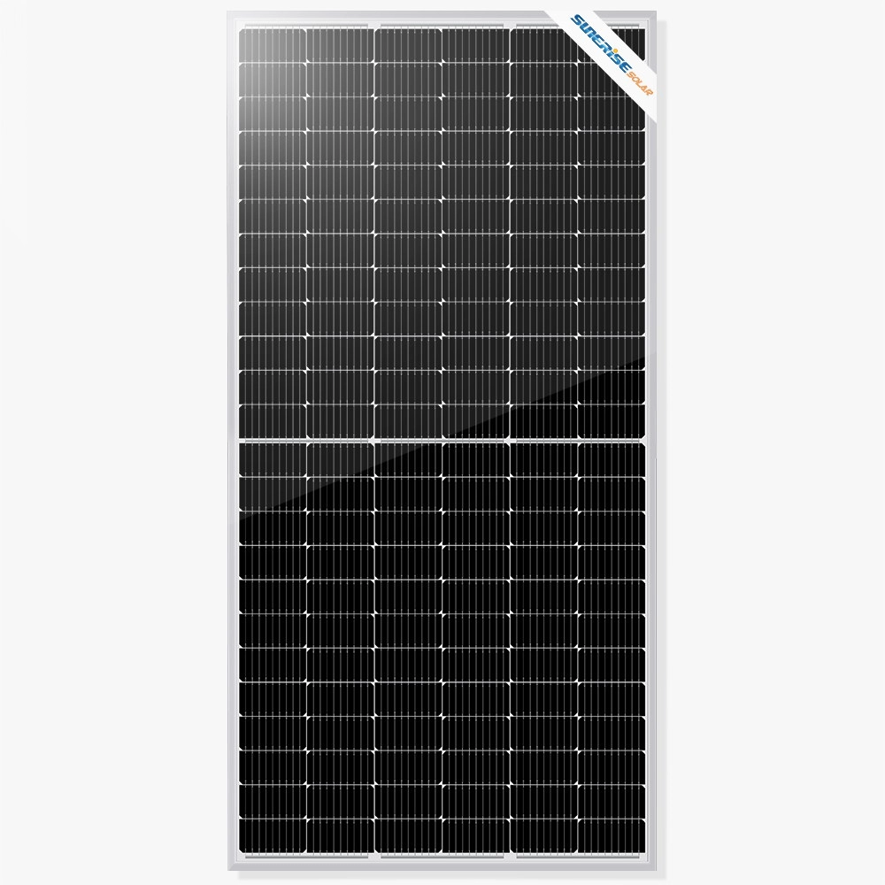 Pannello solare monocristallino da 166 mm con taglio a metà da 450 Watt con 144 celle