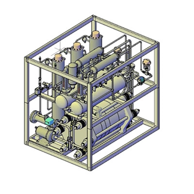 Produttore di generatori di idrogeno con elettrolisi dell'acqua da 80 cubi