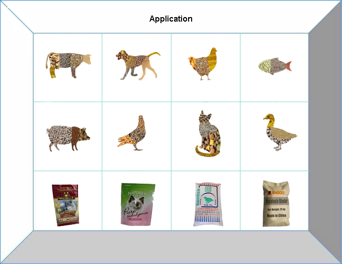 1-5 kg Confezionatrice verticale per mangimi per mangimi per cani e pesci per animali