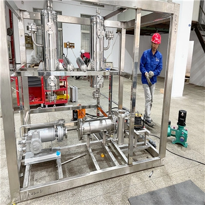 Telaio per apparecchiature ausiliarie per la produzione di idrogeno dal sistema di trattamento liquido del gas dell'acqua elettrolitica