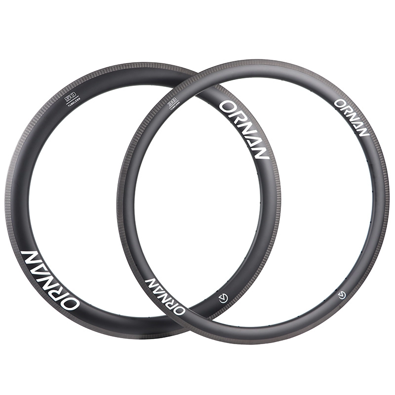 Cerchi in carbonio 700C Freno per cerchioni bici da strada Larghezza 25 mm Copertoncino in carbonio 38 mm e 50 mm di profondità