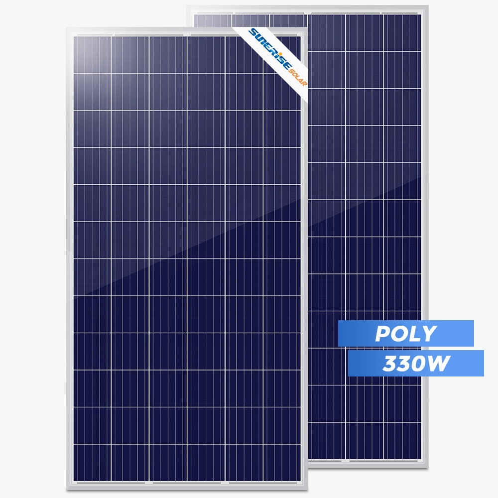 Pannello solare policristallino da 330w con 72 celle
