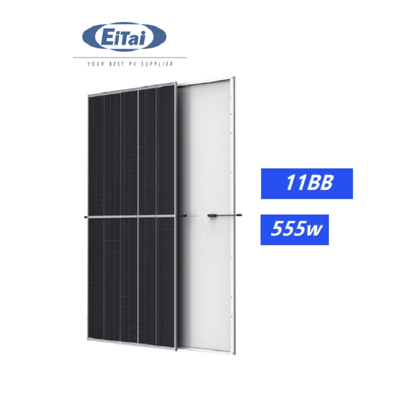 EITAI PERC Pannelli Fotovoltaici 530W Half Cut 555W Pannello Solare