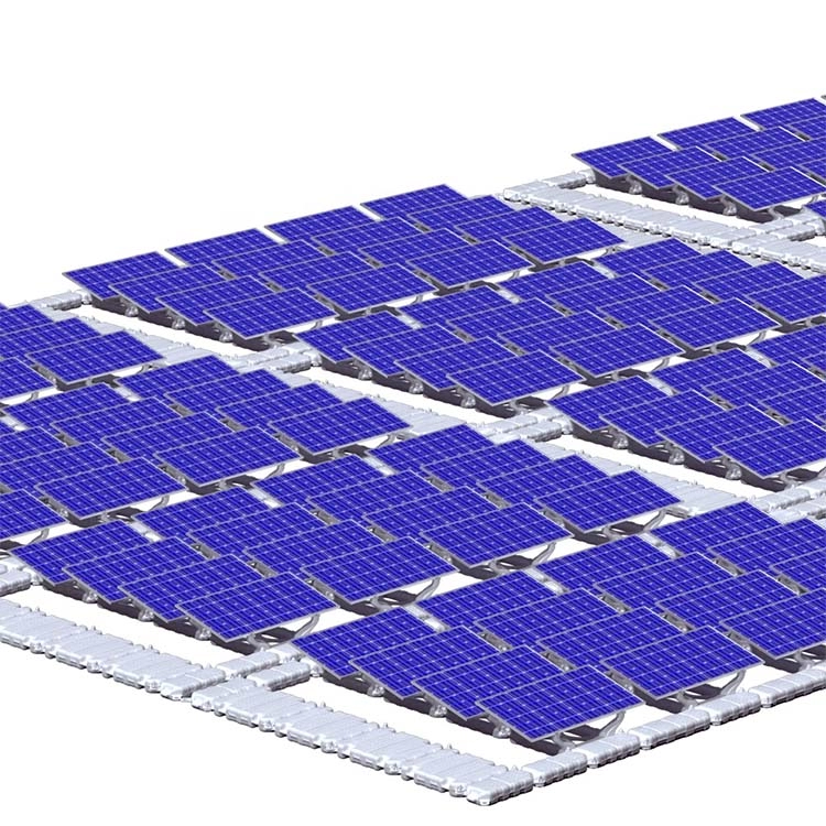 Sistema solare galleggiante fotovoltaico | Struttura di montaggio galleggiante per pannelli solari