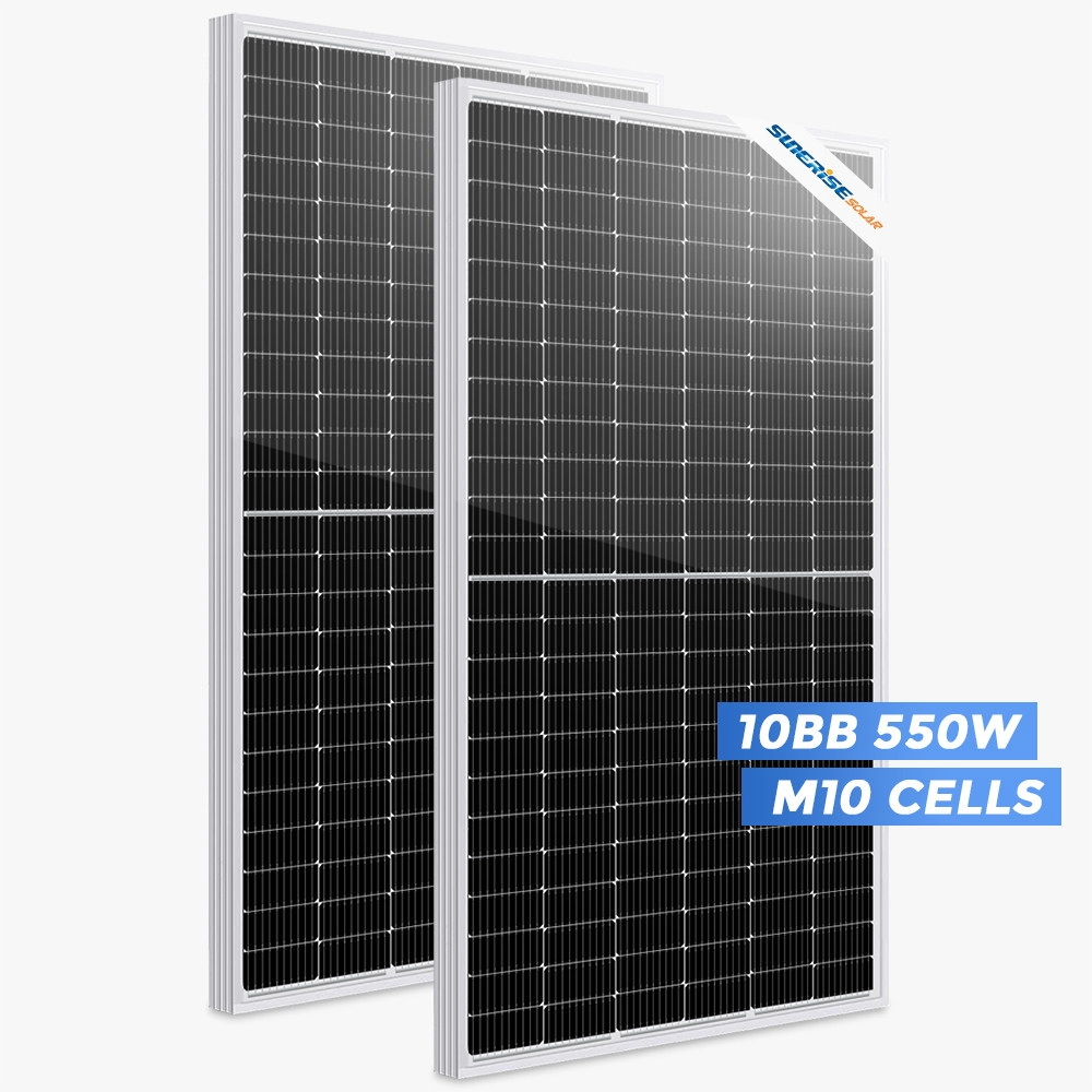 144 Pannello solare mono a metà taglio da 550 watt con il miglior prezzo