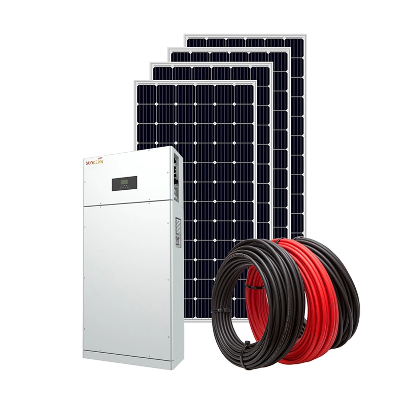 Nuova tecnologia completa di montaggio 8-100kW Sistema di pannelli solari ibridi a energia solare