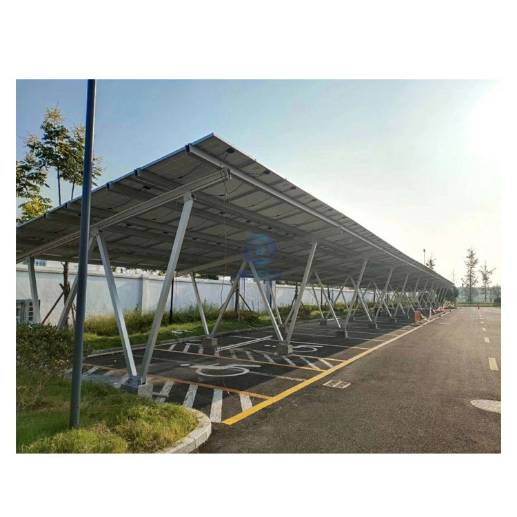 Garage Convenzionali Tettoie Tipo W Carport Solare Sistema di montaggio