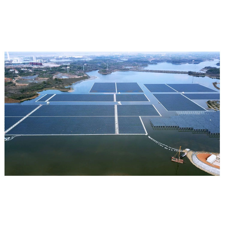 Dry Lake Soluzione di ancoraggio completo Kit solari Struttura di montaggio solare in HDPE Galleggianti per piscine
