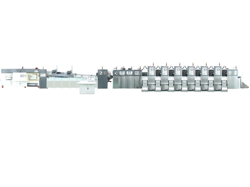 Macchina da stampa automatica per scatole di cartone ondulato Keshenglong KL