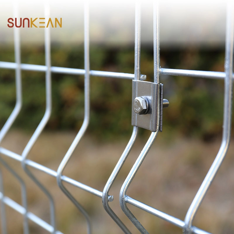 Pannelli di recinzione in rete metallica zincata a caldo