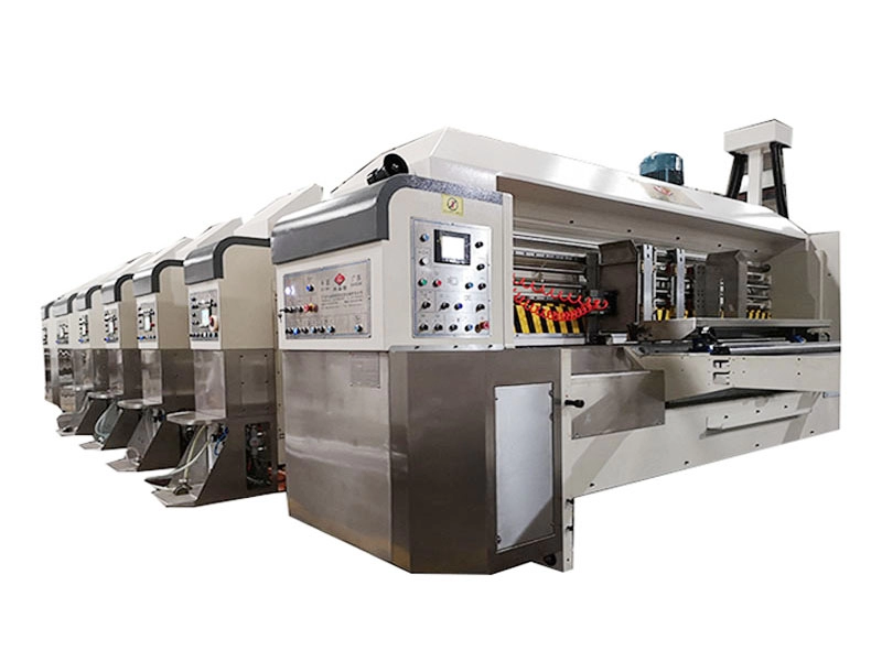 Fabbrica di macchine da stampa per scatole di cartone ondulato in Cina