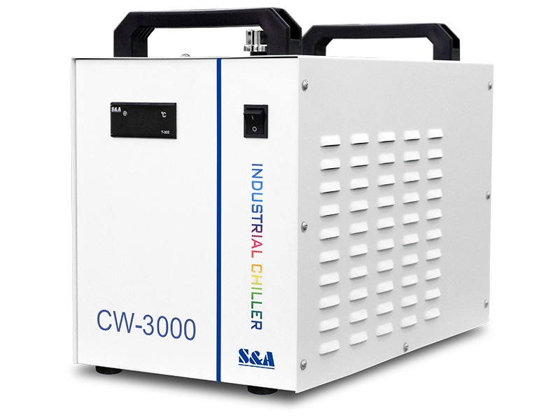 Refrigeratori industriali portatili raffreddati ad aria per tubo laser co2