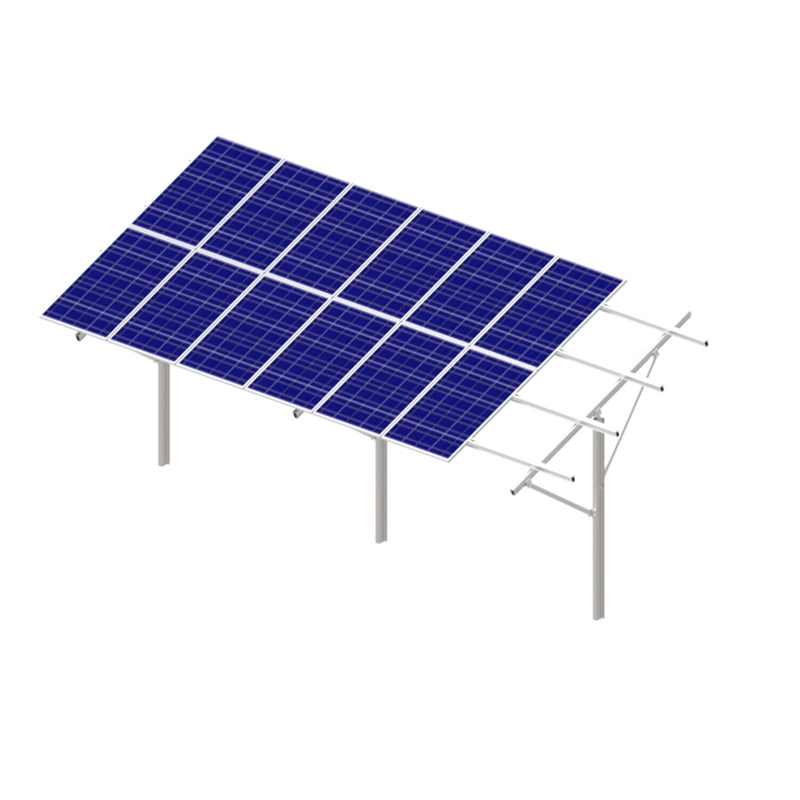 Struttura di montaggio a terra del pannello solare Sistema di pali