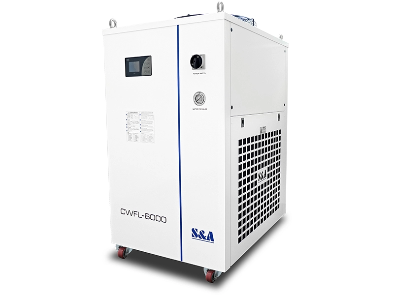 Refrigeratori d'acqua raffreddati a doppia temperatura CWFL-6000 per laser fibra 6000W
