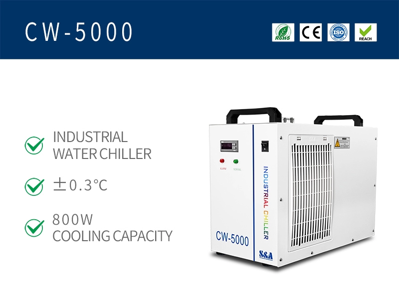 refrigeratori laser co2 800W capacità di raffreddamento 220V100V 50Hz60Hz