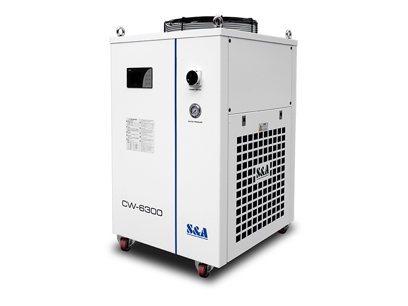 Refrigeratori d'acqua raffreddati ad aria CW-6300 capacità di raffreddamento 8500 W Supporto protocollo di comunicazione Modbus-485