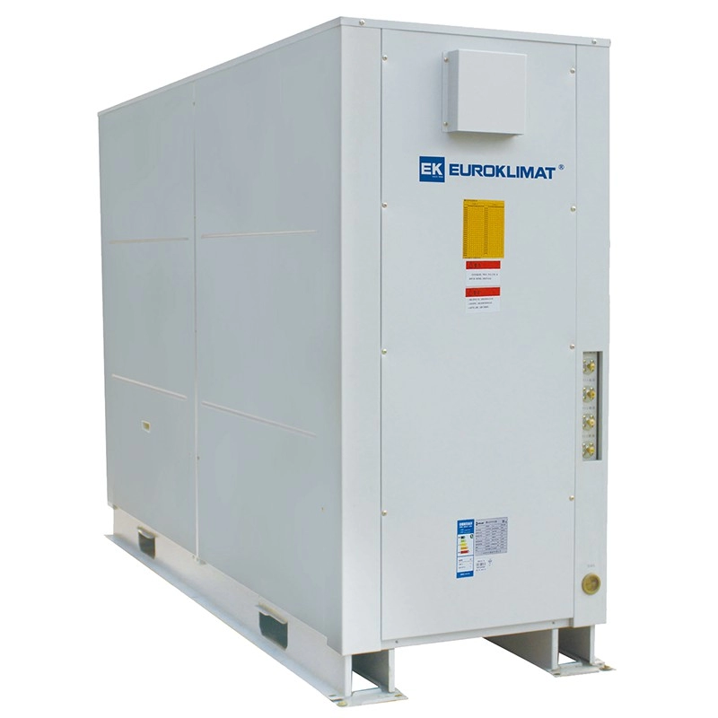 Refrigeratore a pompa di calore ad acqua sotterranea Scroll con unità di recupero calore confezionato