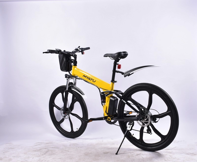 E-Bike pieghevole in lega di alluminio da 26 pollici 7 velocità