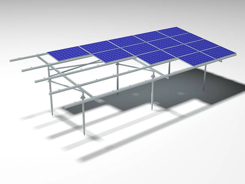 MRac Pro PGT4 Struttura solare montata a terra
