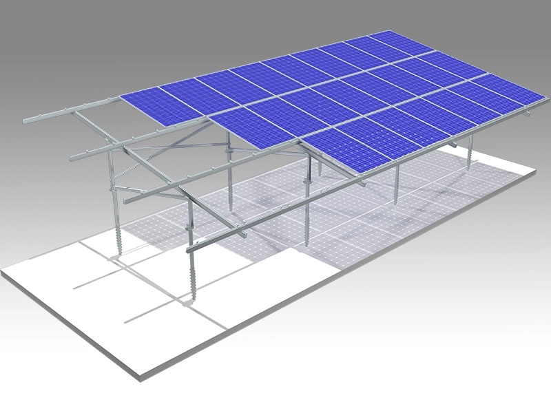 Sistema di montaggio solare bifacciale