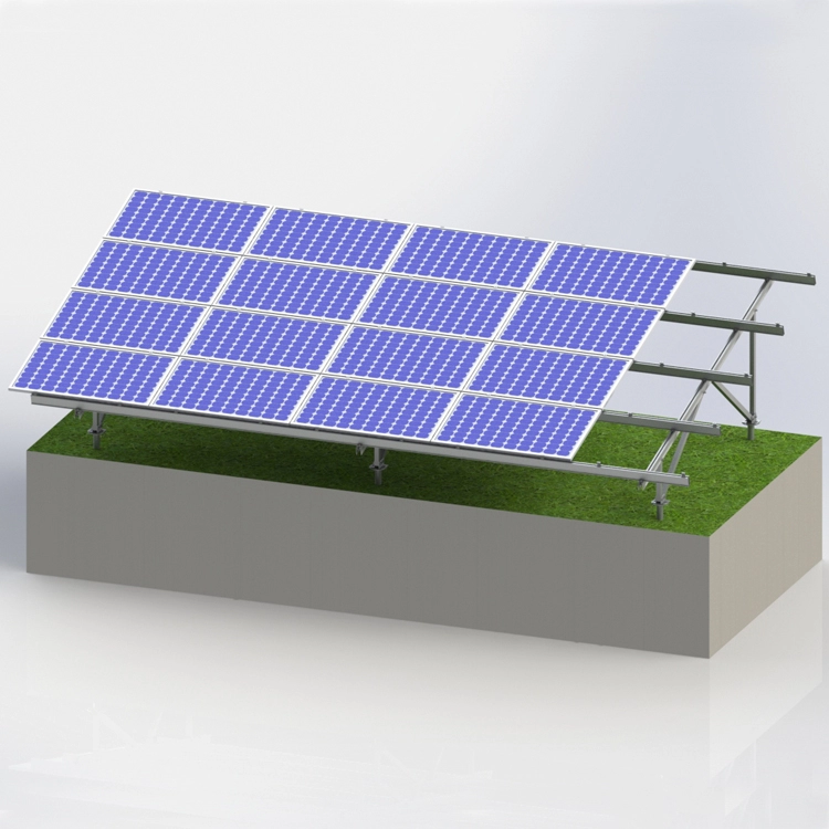 Sistemi di scaffalature per pannelli solari con montaggio a terra