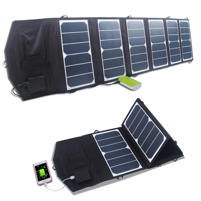 Dual USB 5V 3.9A Power Bank per pannello solare per attività all'aperto