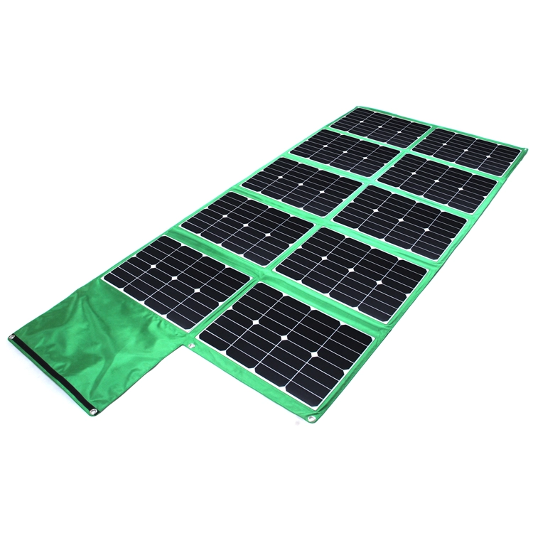 Caricabatterie da pannello solare flessibile da 300 W per il campeggio