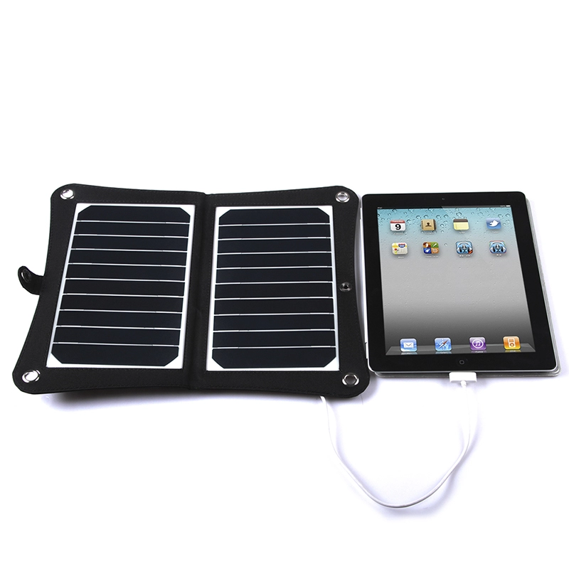 Caricabatterie pieghevoli per pannelli solari 5V 2A per tablet PC