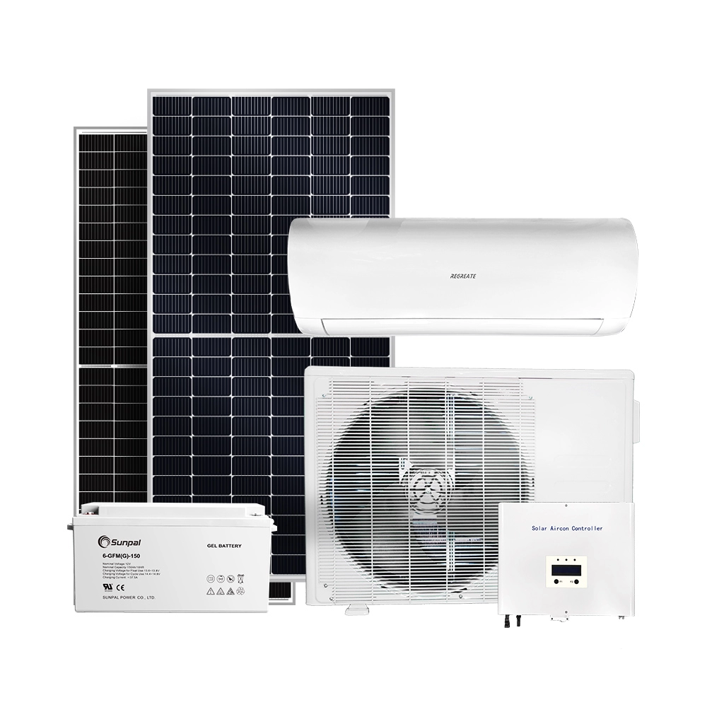 Off Grid Dc Solar Energy Powered Home Aria Condizionata Unità Sistemi di Raffreddamento