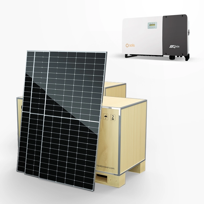 Generatore di energia solare Kit impianto fotovoltaico Soluzione commerciale
