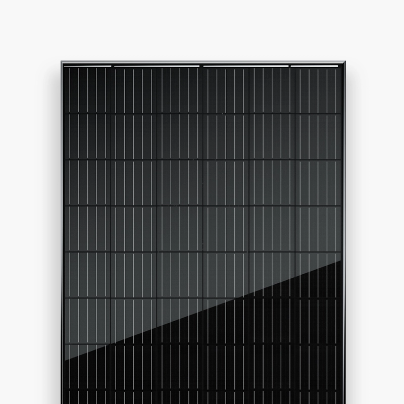 Modulo solare monofacciale a celle fotovoltaiche con cornice nera da 315-330 W