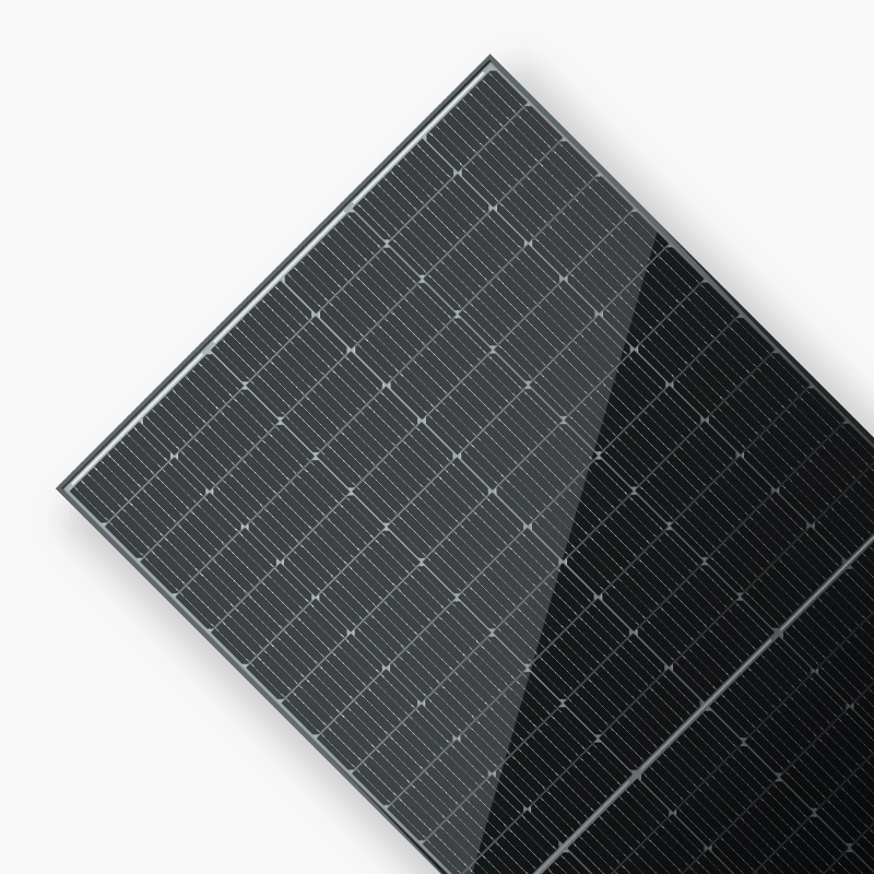 510W-530W Tutto il nero modulo fotovoltaico mono taglio a metà 144 celle PERC MBB pannello solare
