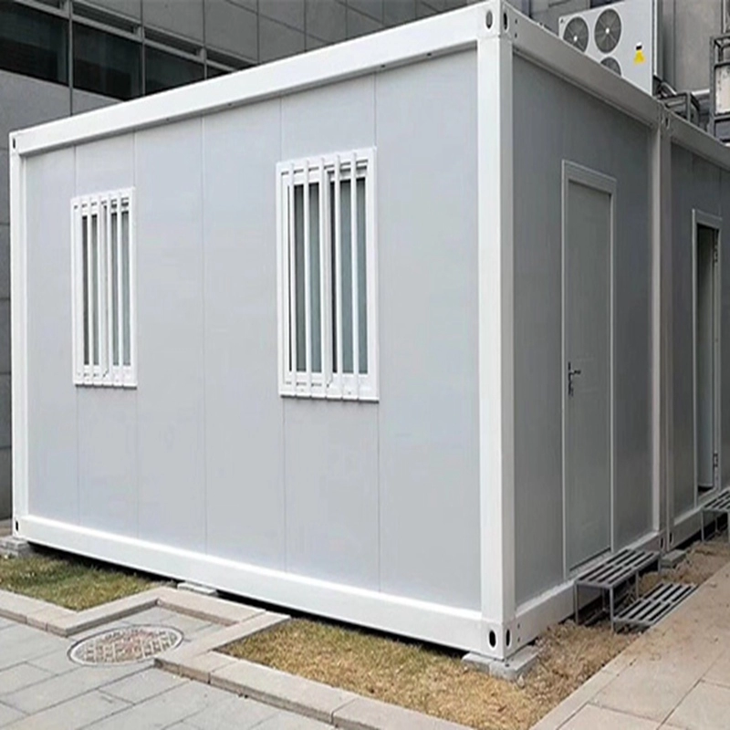 Installa rapidamente la casa/ufficio/dormitorio del contenitore del materiale d'acciaio prefabbricato mobile modulare