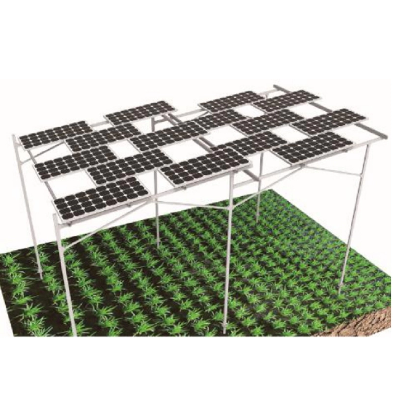 Struttura di montaggio a terra solare per l'agricoltura