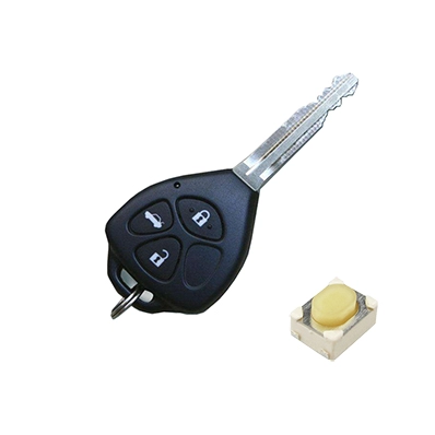 Interruttore a pulsante tattile di tipo compatto a pressione superiore per chiave auto
