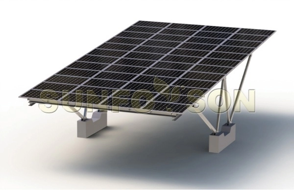 Sistema di montaggio per parcheggi solari
