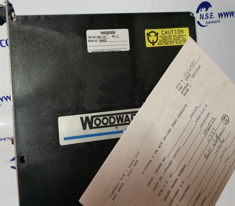 WOODWARD 9907-005 Sincronizzatore principale e PLC di controllo del carico 9907005