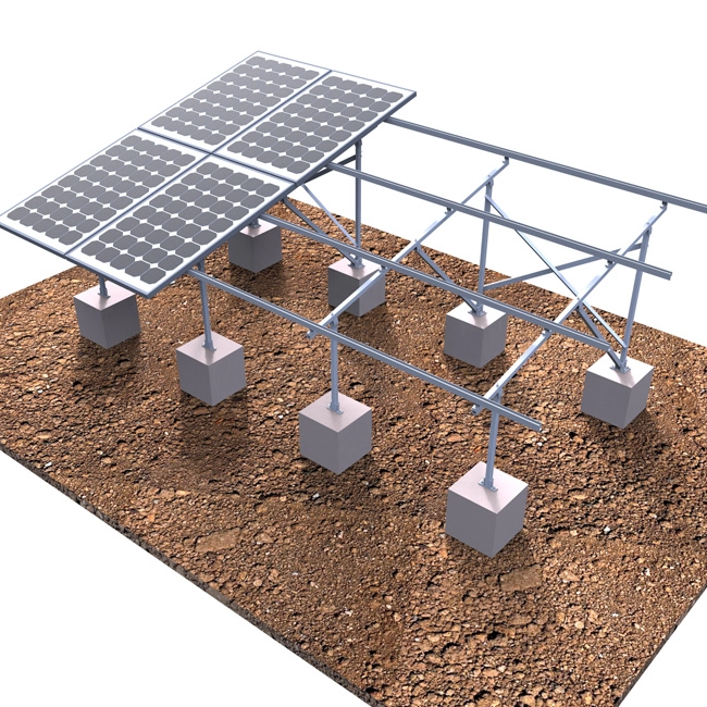 Sistema di montaggio solare in acciaio zincato